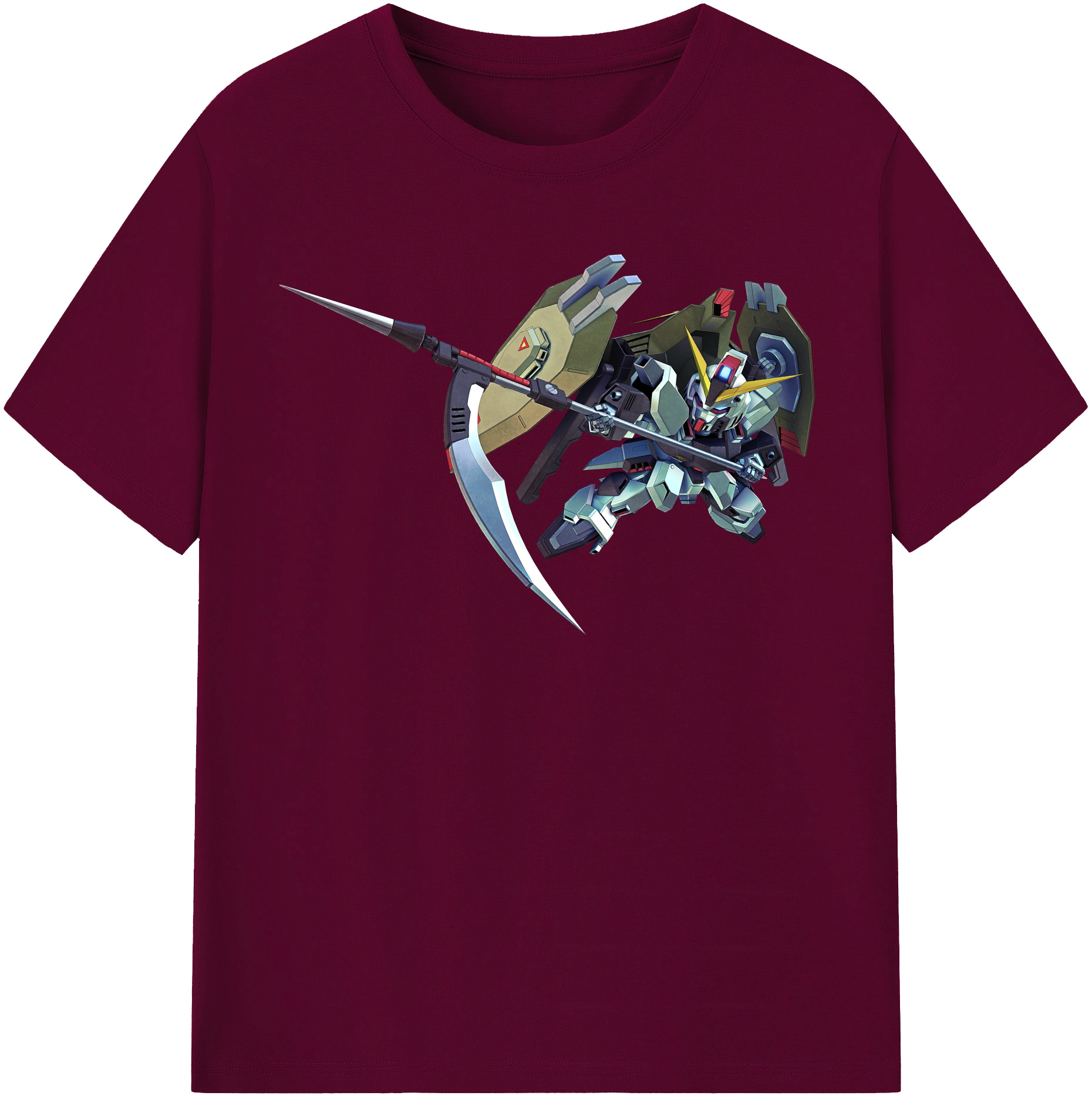 （画像用） 機動戦士ガンダム Mobile Suit Gundam レディースカジュアルプリントTシャツ（綿100％）